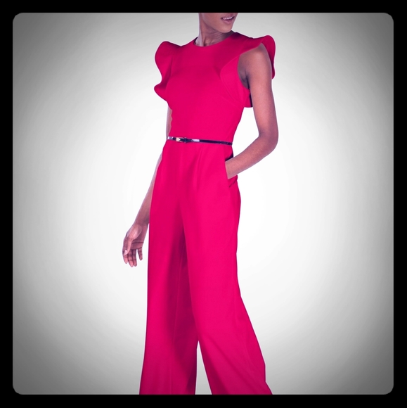 calvin klein petite jumpsuit